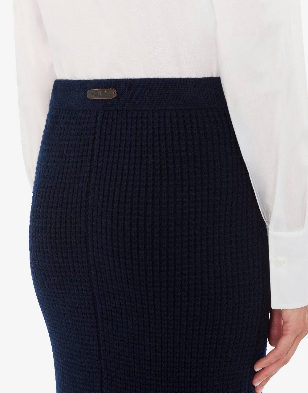 Love Moschino Gonna in lambswool superfine Offerta