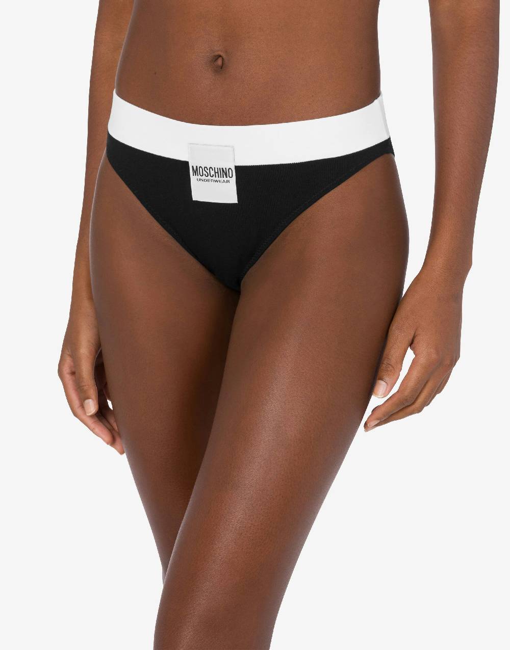 Love Moschino Slip in comfort jersey Logo Label Outlet