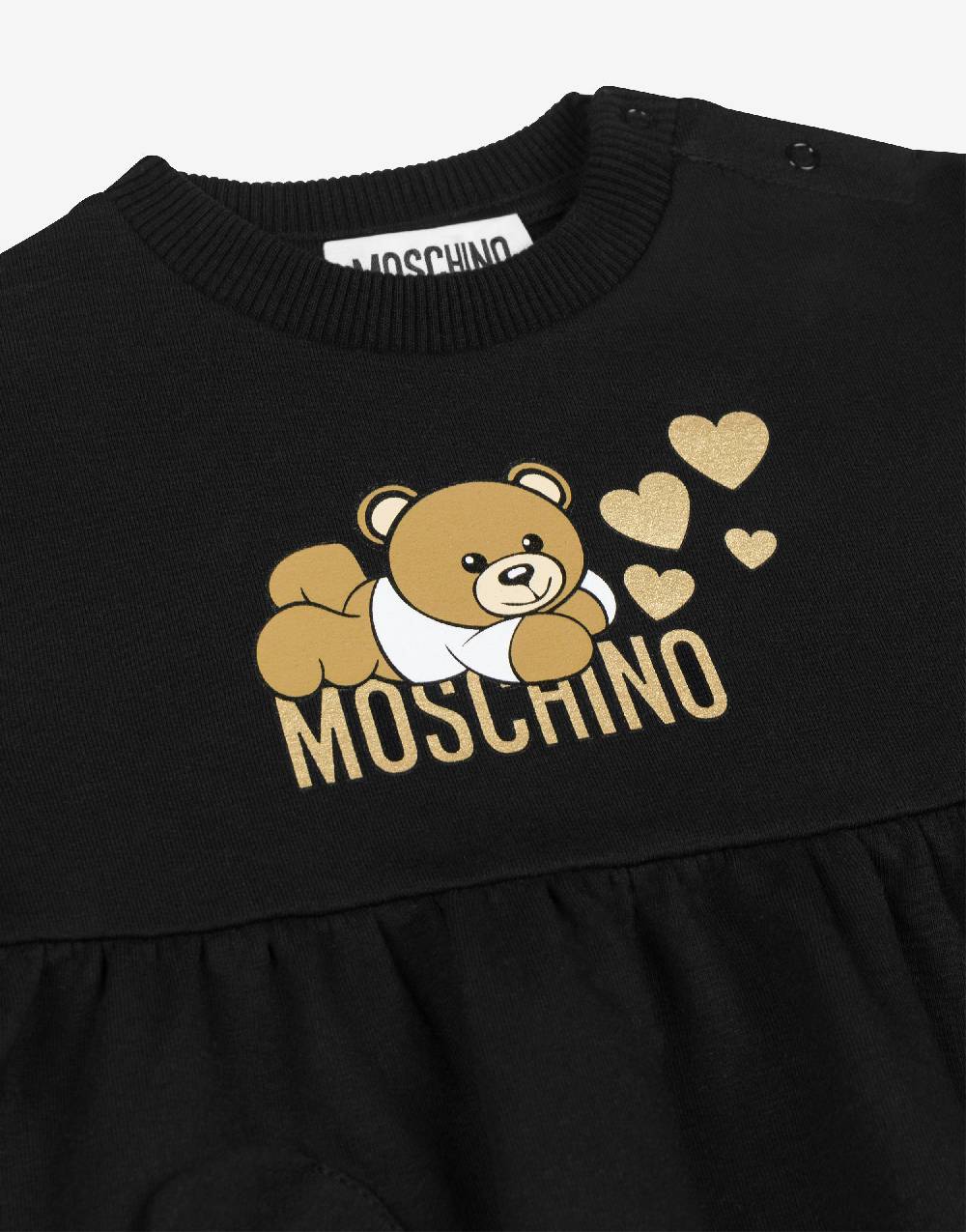 Love Moschino Abito in felpa Lovely Teddy Bear Vendita Calda