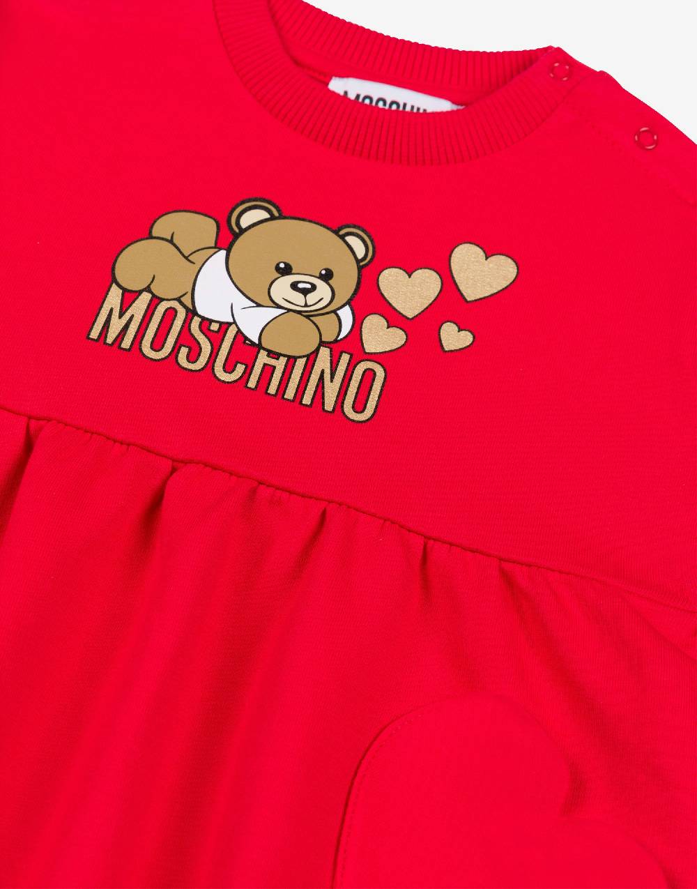 Love Moschino Abito in felpa Lovely Teddy Bear Vendita Economica