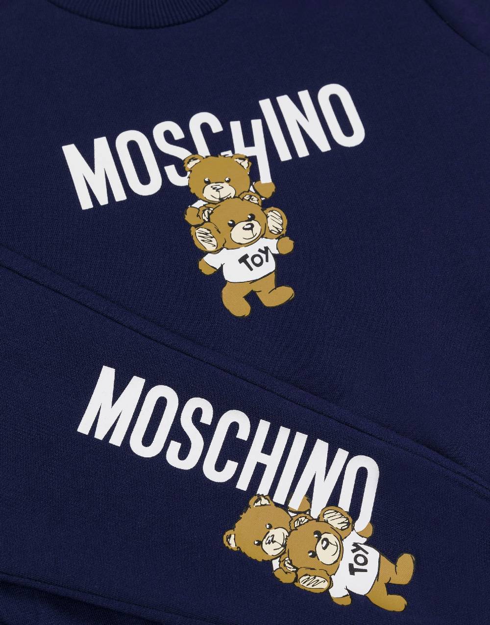 Love Moschino Completo tuta in felpa Teddy Logo In Saldo