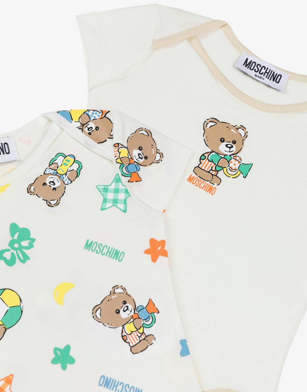 Love Moschino Set body in jersey Baby Teddy Bear Vendite Flash