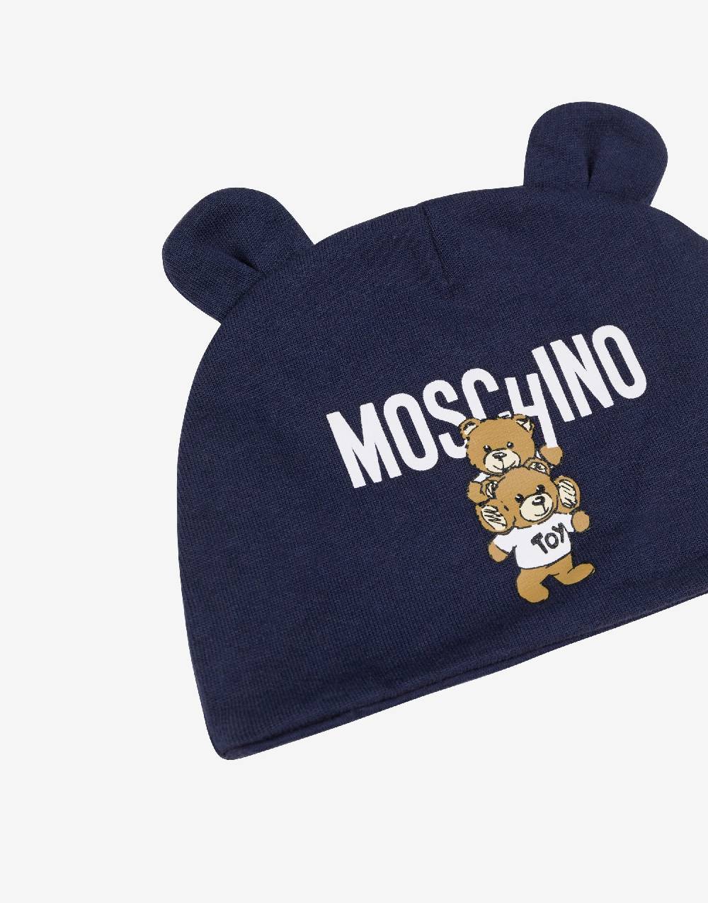 Love Moschino Cappello in felpa Teddy Logo In Saldo