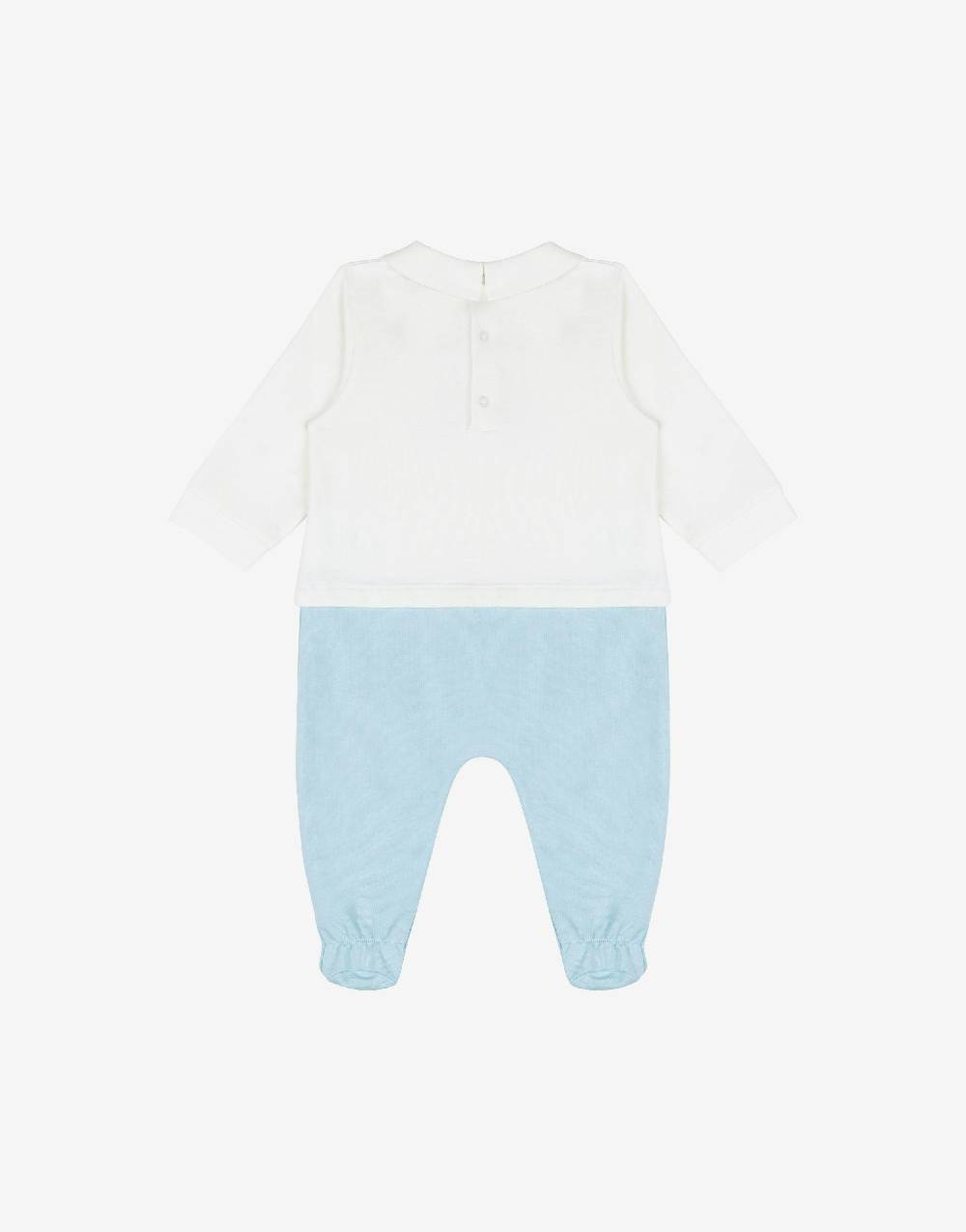 Love Moschino Tutina in cotone organico Teddy Logo Online
