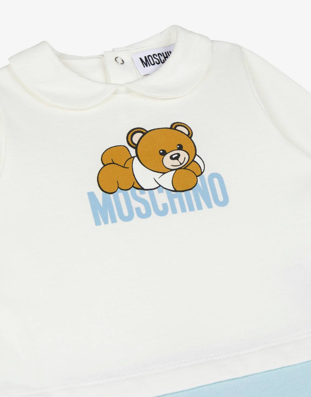Love Moschino Tutina in cotone organico Teddy Logo Online