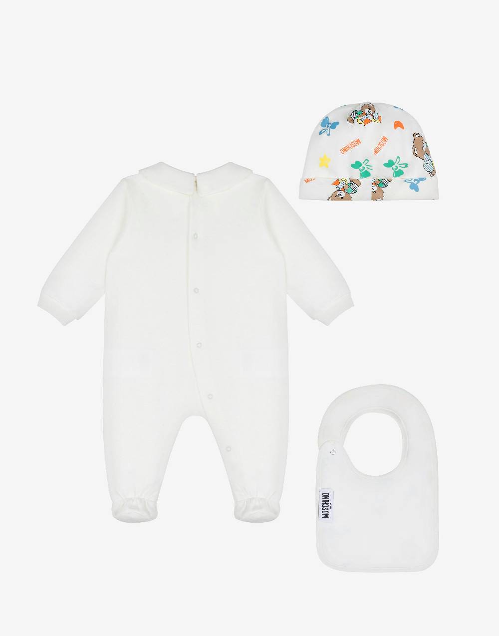 Love Moschino Set tutina, cappello e bavaglino Baby Teddy Bear Saldi