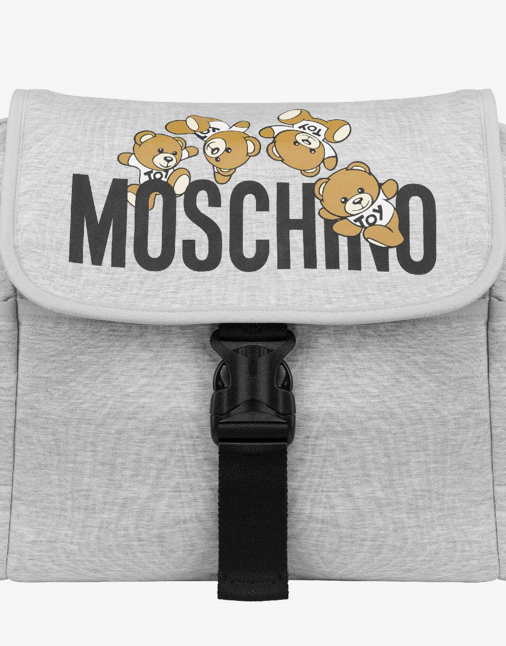 Love Moschino Borsa mamma con fasciatoio Teddy Logo Italy