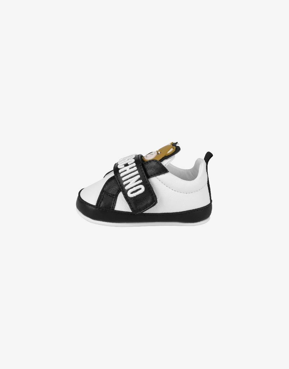 Love Moschino Sneakers in nappa Teddy Patch Promozione