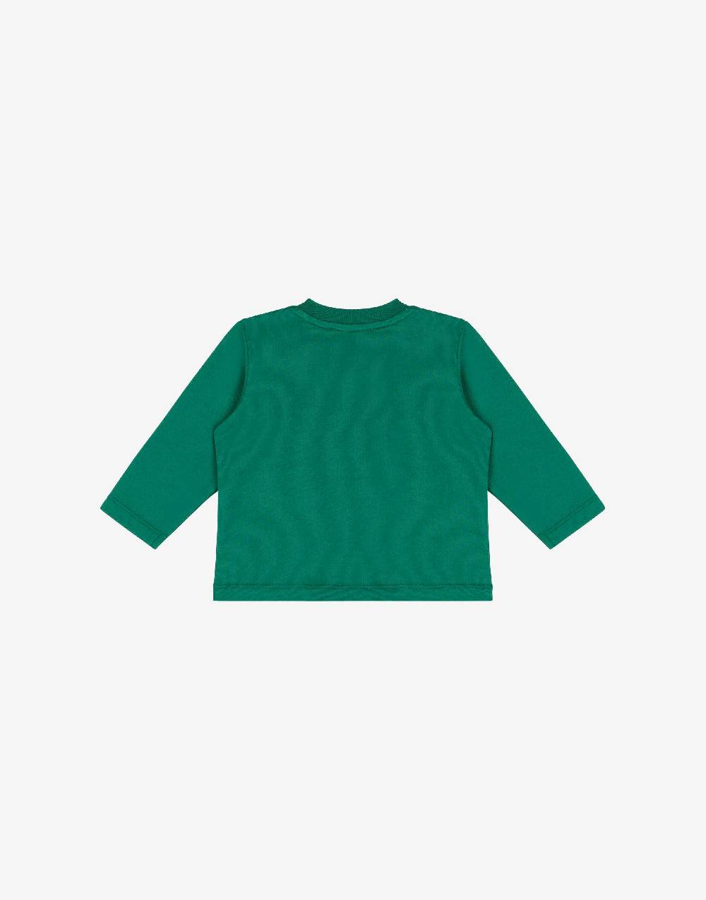Love Moschino Felpa in cotone Barcode Patch Acquista Ora