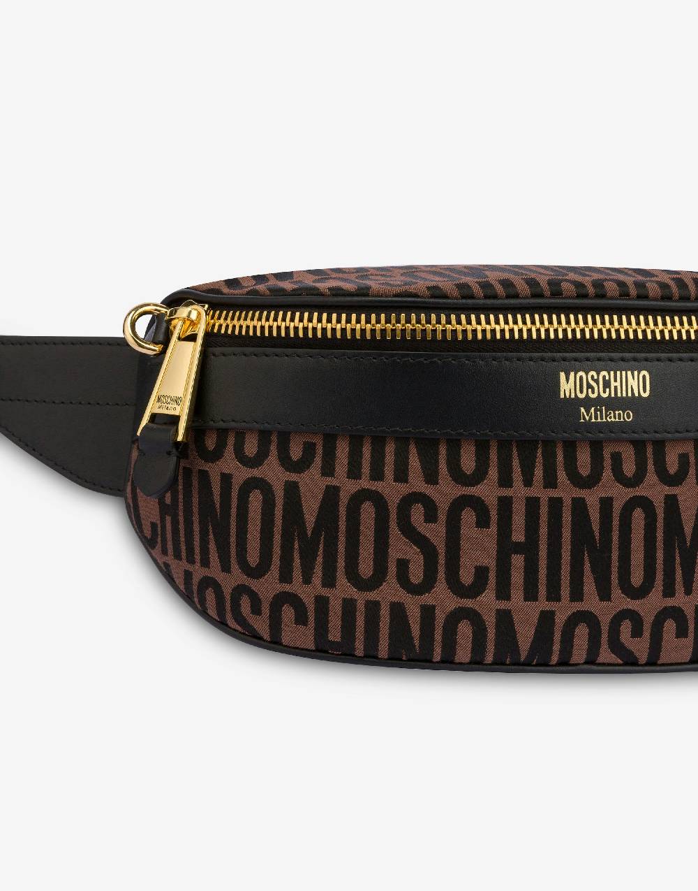 Love Moschino Marsupio in nylon Allover Logo Qualità