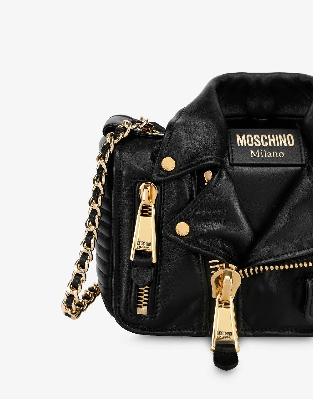 Love Moschino Biker Bag in nappa Promozione Limitata