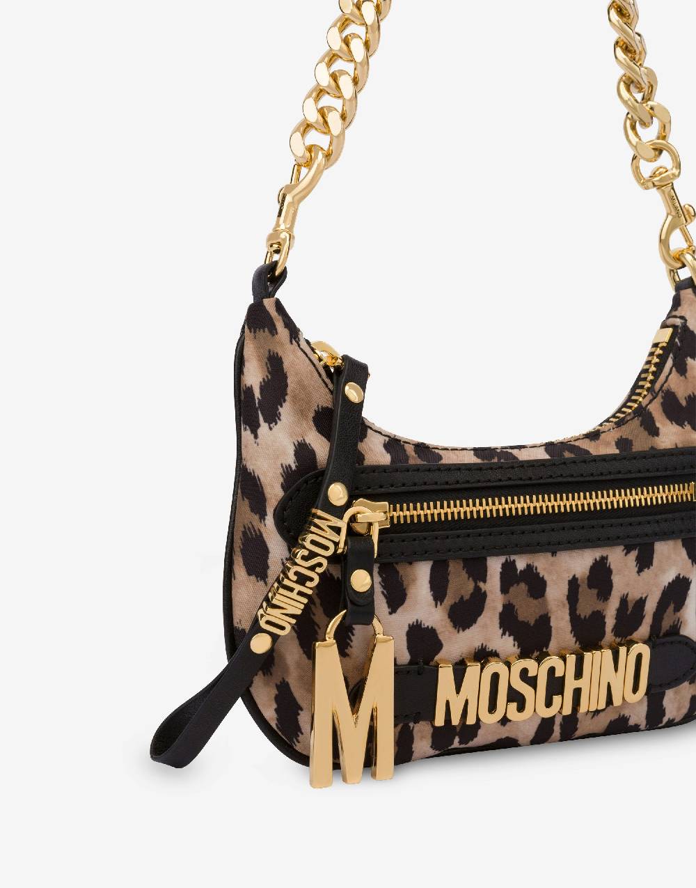 Love Moschino Mini borsa Leopard Print Outlet