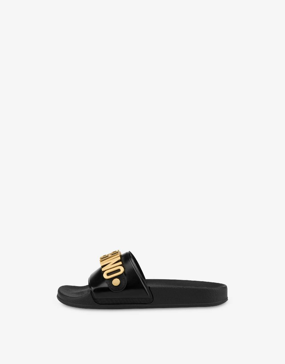 Love Moschino Pool slides Lettering Logo Consegna Veloce