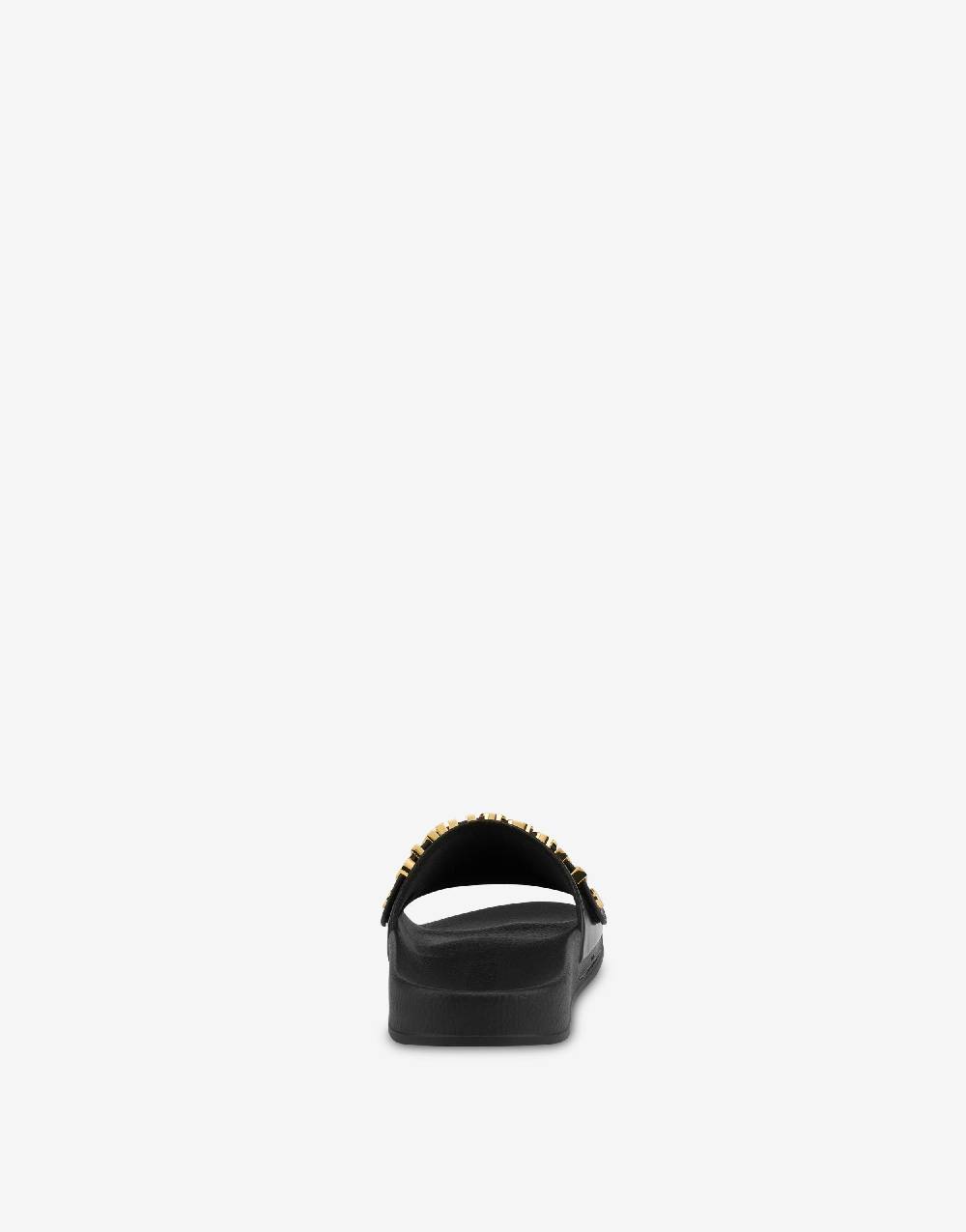 Love Moschino Pool slides Lettering Logo Consegna Veloce