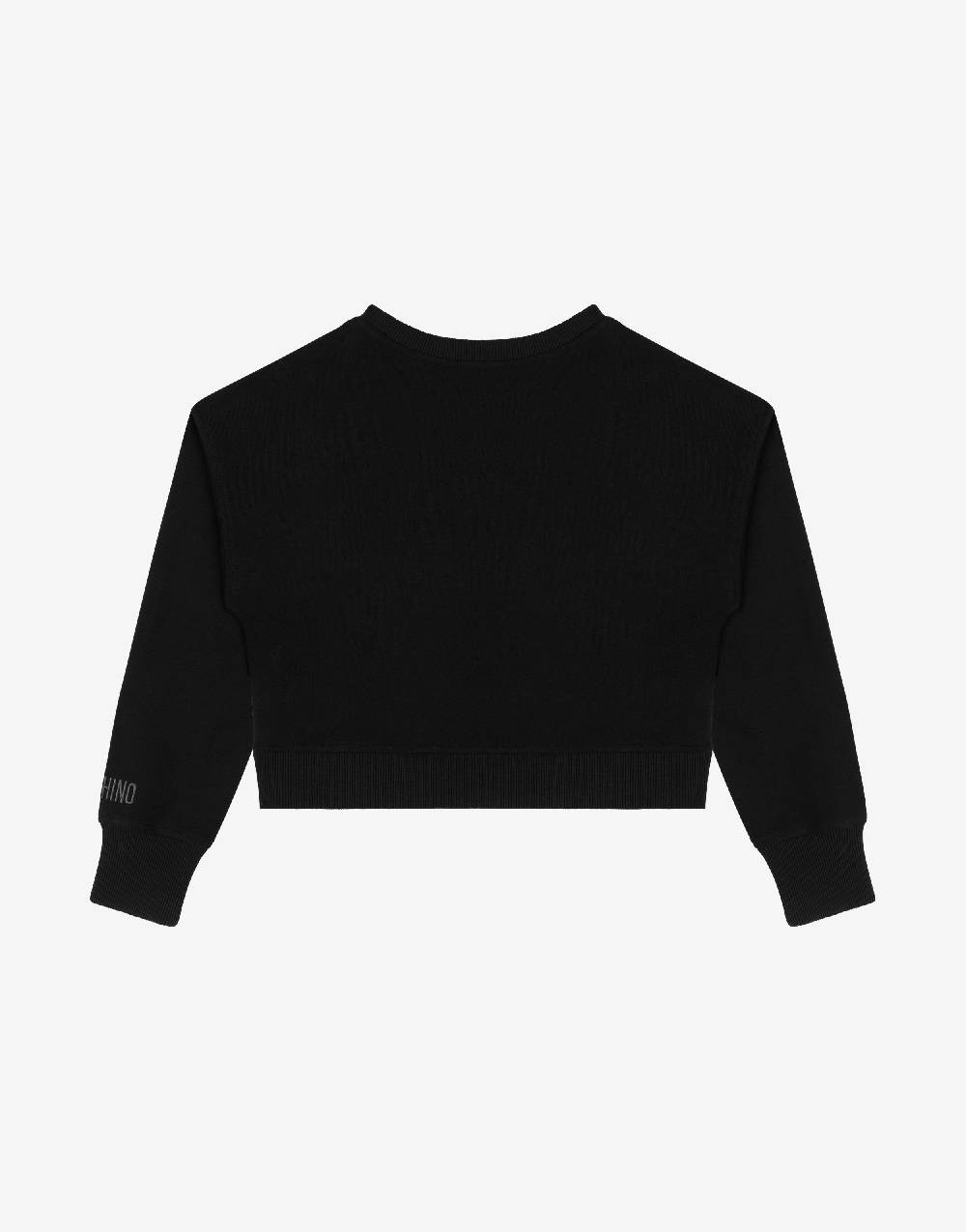 Love Moschino Felpa in cotone Smiley® Patch Hotsell