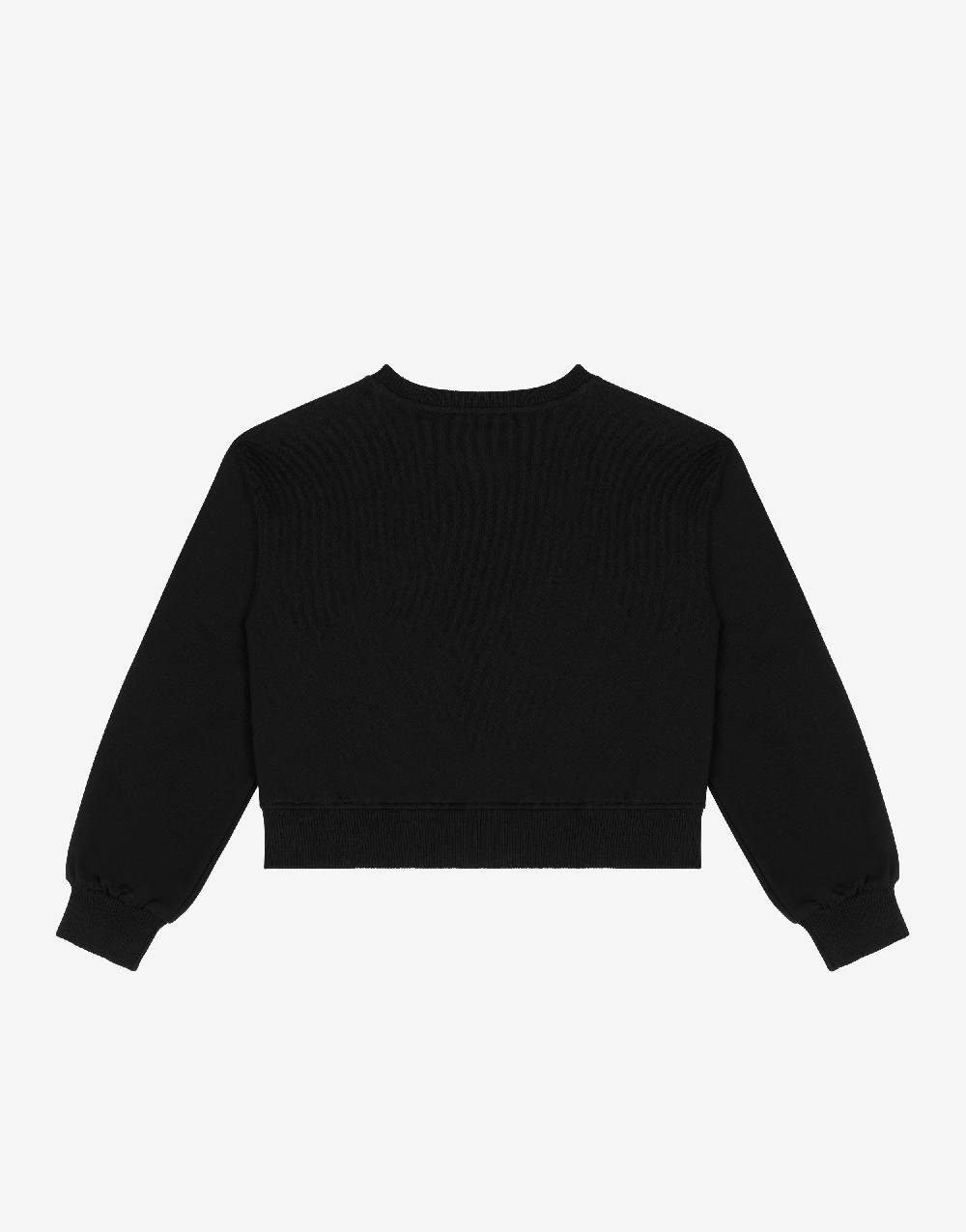 Love Moschino Felpa in cotone You Can't Be Serious In Saldo