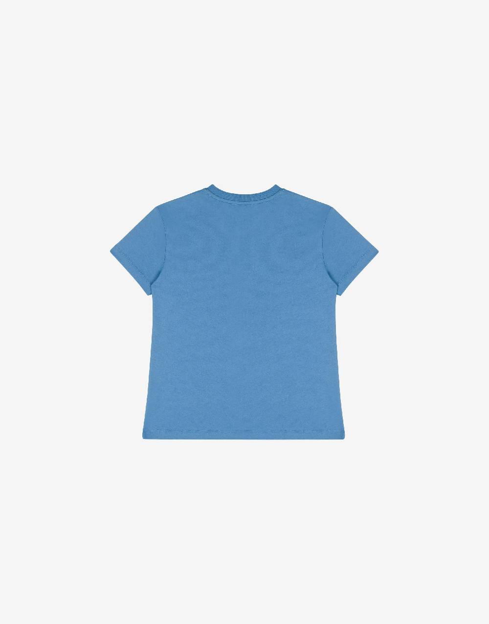 Love Moschino T-shirt in jersey Barcode Patch Italy