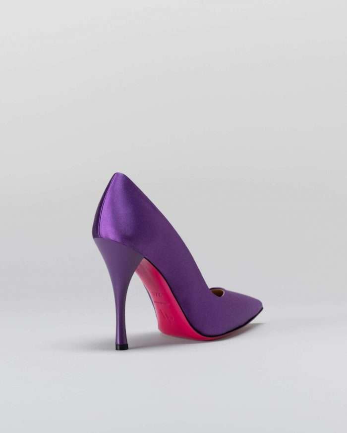 LUCIANO PADOVAN SIMPLE LINE DÉCOLLETÉ ROBIN RASO VIOLA Offerta Anniversario
