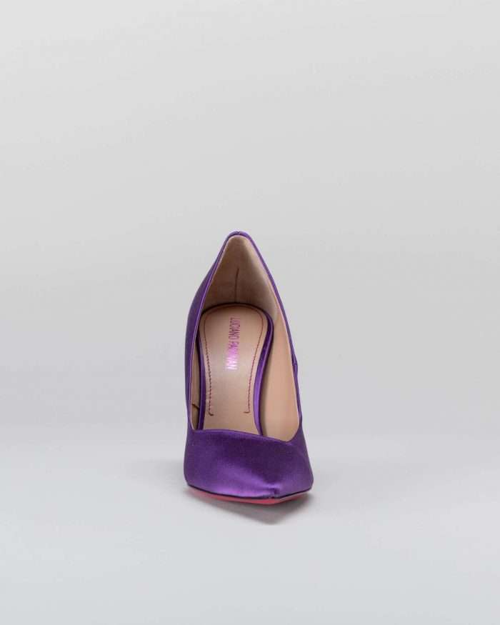 LUCIANO PADOVAN SIMPLE LINE DÉCOLLETÉ ROBIN RASO VIOLA Offerta Anniversario