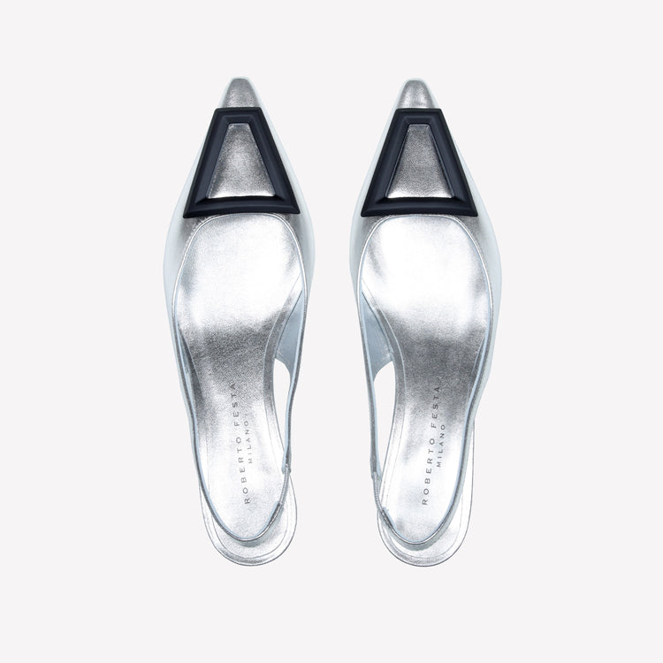 Roberto Festa SLINGBACK IN LUXOR CON FIBBIA GOMMATA DORIEN Saldi Di Fabbrica