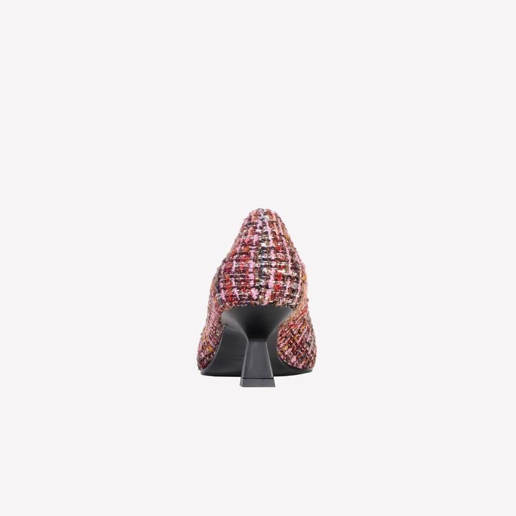 Roberto Festa DÉCOLLETÉ IN BOUCLÉ MULTICOLOR CON ACCESSORIO STRASS EVILLY Affare Del Giorno