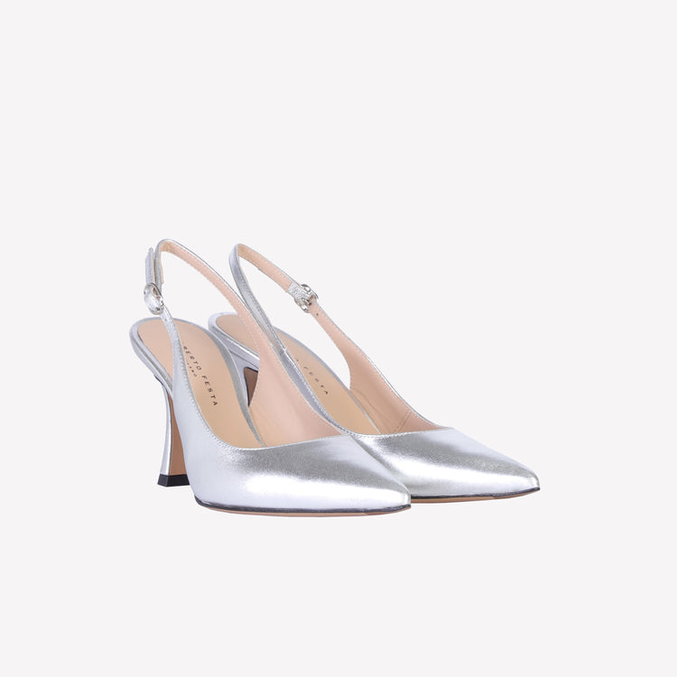 Roberto Festa SLINGBACK IN LUXOR SILVER LAVINIA Affare Del Giorno