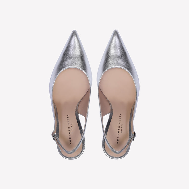 Roberto Festa SLINGBACK IN LUXOR SILVER LAVINIA Affare Del Giorno