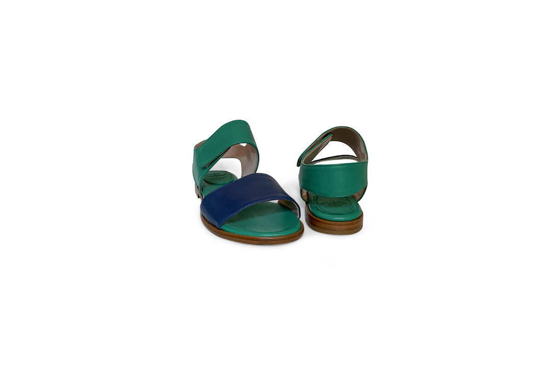 Rose'S Roses Margaux Flat – Leather Vendita Calda