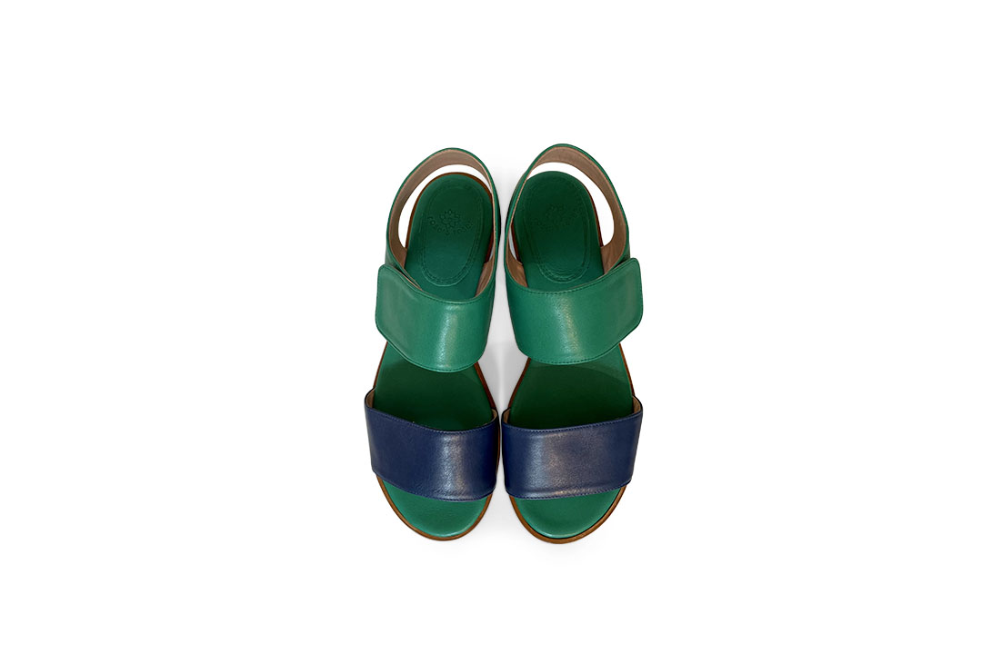 Rose'S Roses Margaux Flat – Leather Vendita Calda