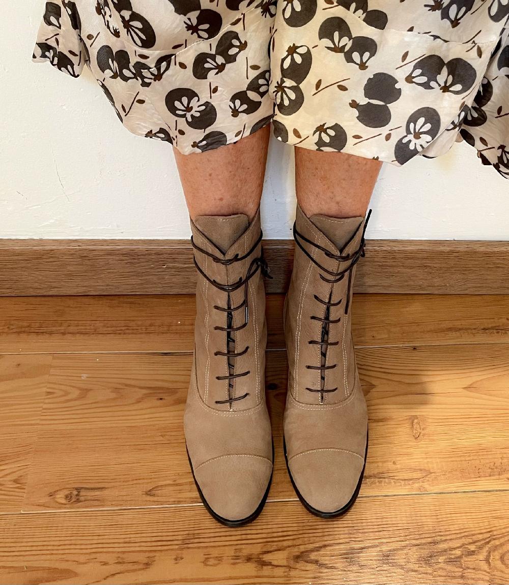 Rose'S Roses Theresa – Oxford Boots In Saldo