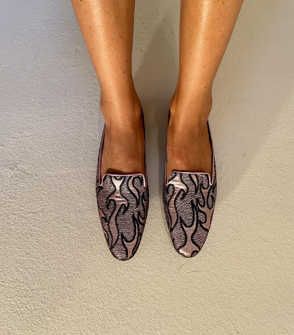 Rose'S Roses Starlette Jacquard In Linea