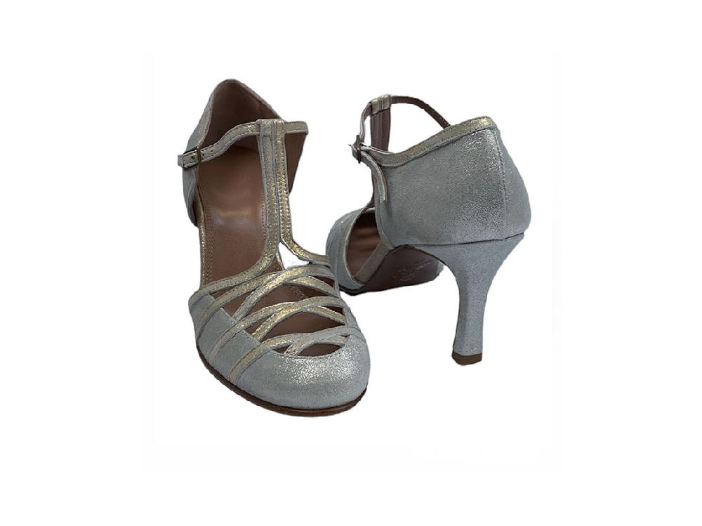 Rose'S Roses Colette – Silver T-Strap Fino Al -60%