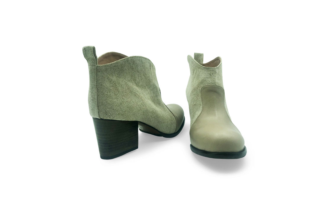 Rose'S Roses Toni – Lino Ankle Boots Acquista Ora