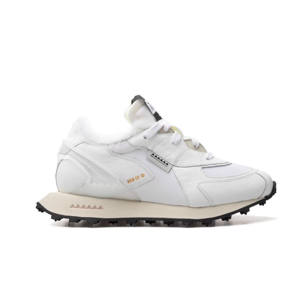 RUN OF Artic SH sneakers in pelle shearling e nylon web ufficiale Nuovo