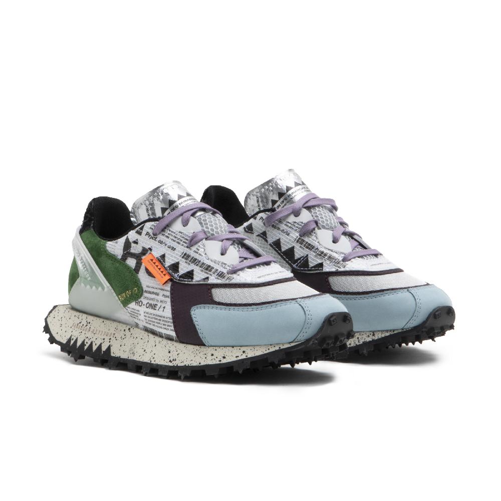 RUN OF Ro1 Blood sneakers in pelle nylon pelle scamosciata e rete Soddisfazione Garantita