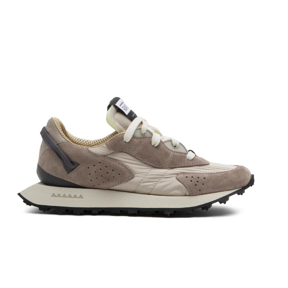 RUN OF Elio sneakers in pelle scamosciata e nylon Saldi