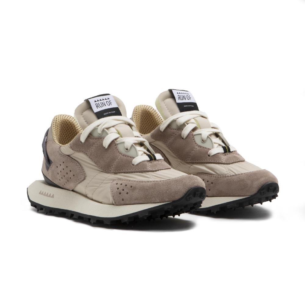 RUN OF Elio sneakers in pelle scamosciata e nylon Saldi