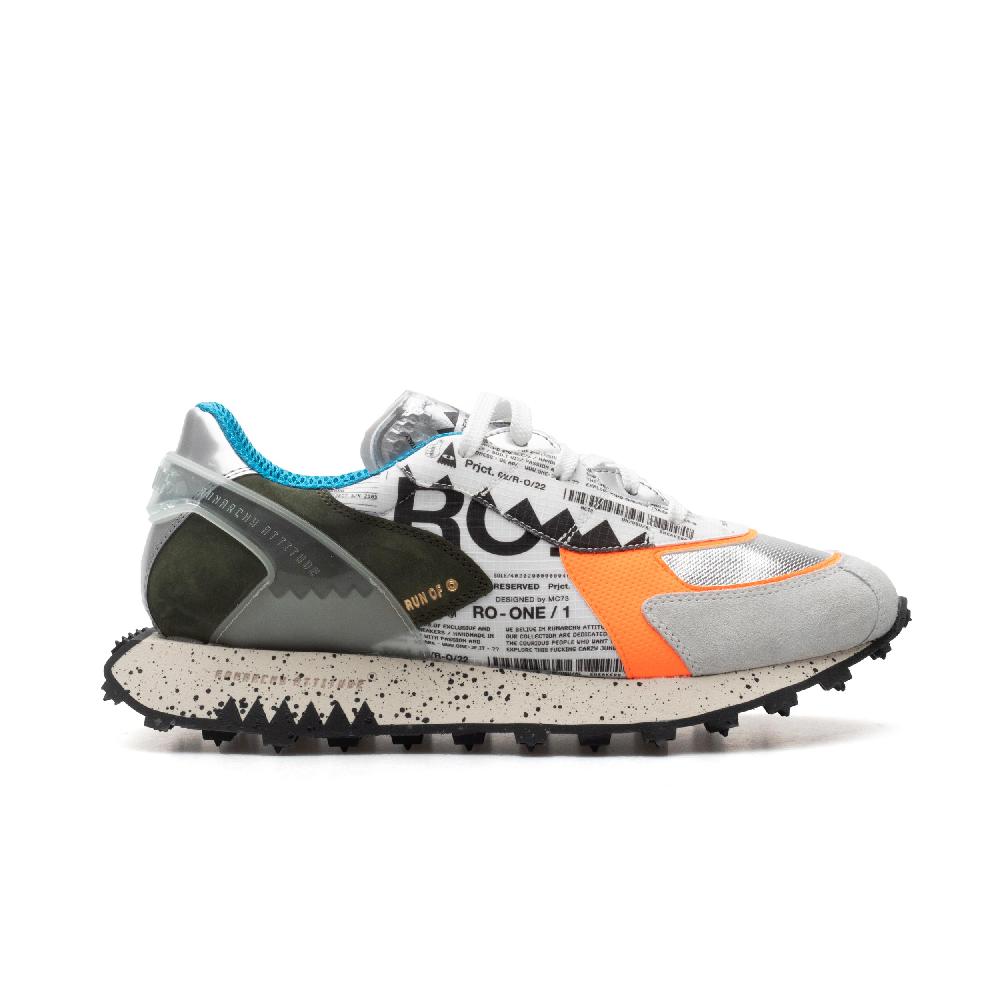 RUN OF Ro1 Jet sneakers uomo in pelle scamosciata e nylon | sito ufficiale RUN OF I Più Venduti