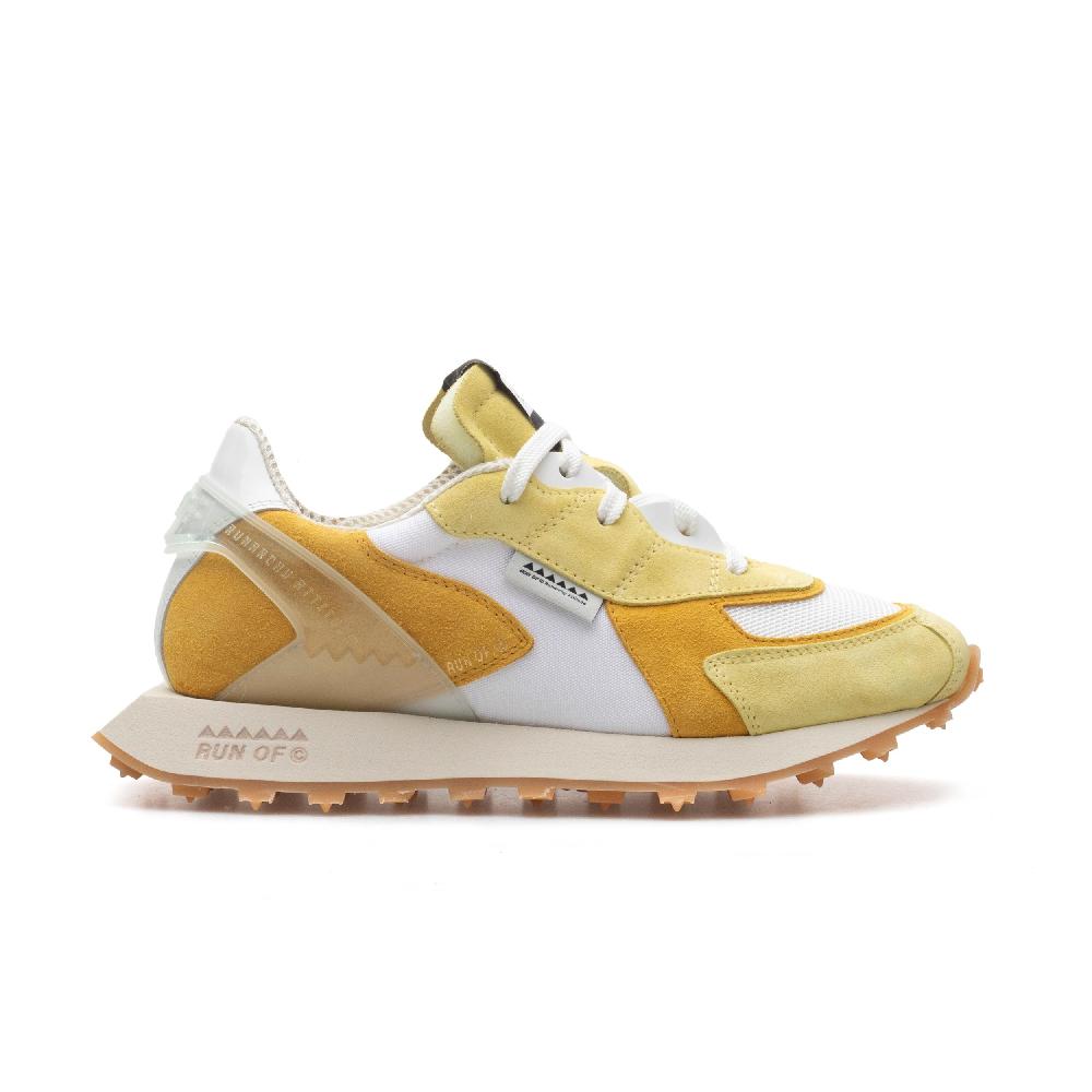 RUN OF Lemonade sneakers uomo in pelle scamosciata e nylon | sito ufficiale RUN OF In Linea