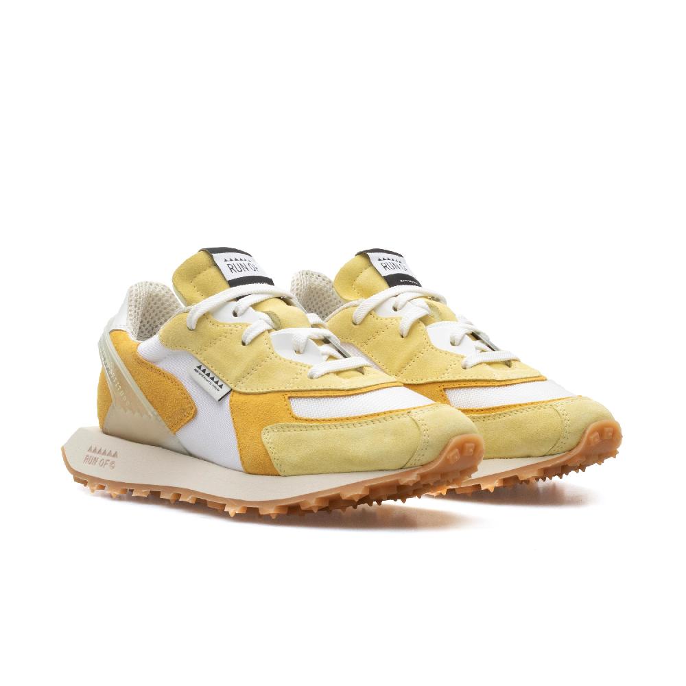 RUN OF Lemonade sneakers uomo in pelle scamosciata e nylon | sito ufficiale RUN OF In Linea