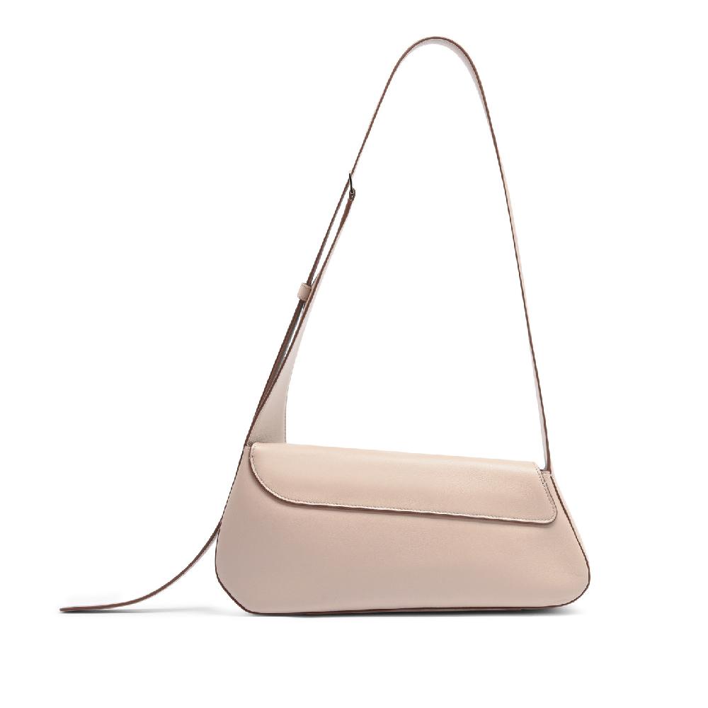 Santoni Borsa ThePluto in pelle beige Moda