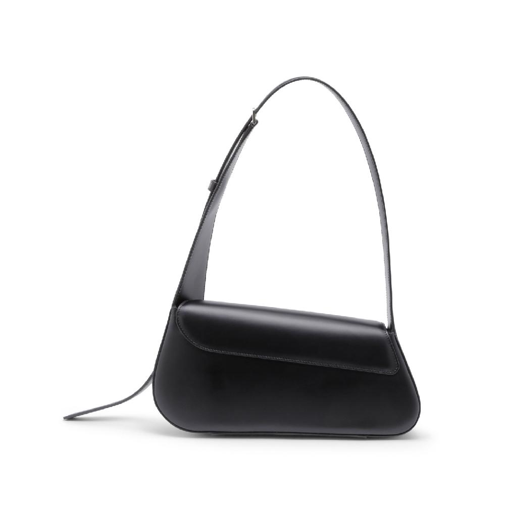 Santoni Borsa ThePluto in pelle nera Convenienza