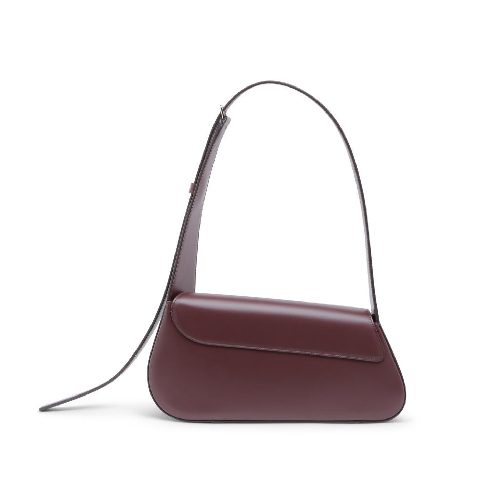 Santoni Borsa ThePluto in pelle bordeaux Sconto