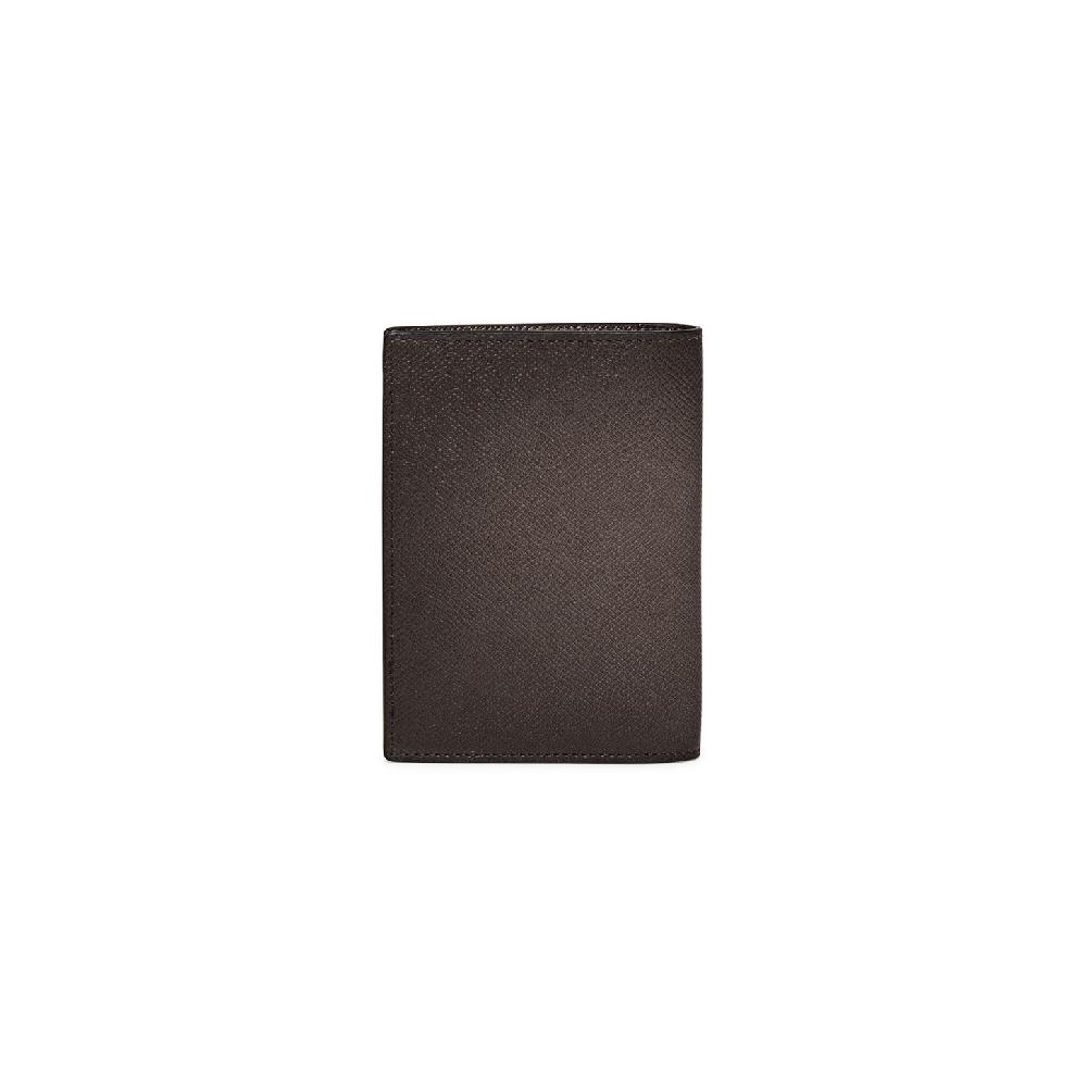 Santoni Custodia per passaporto in saffiano beige Vendite Flash