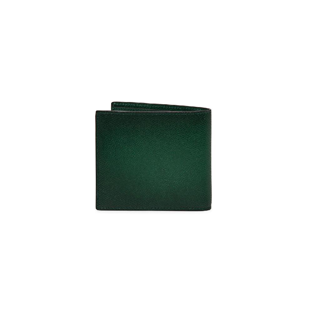 Santoni Portafoglio in saffiano verde Qualità