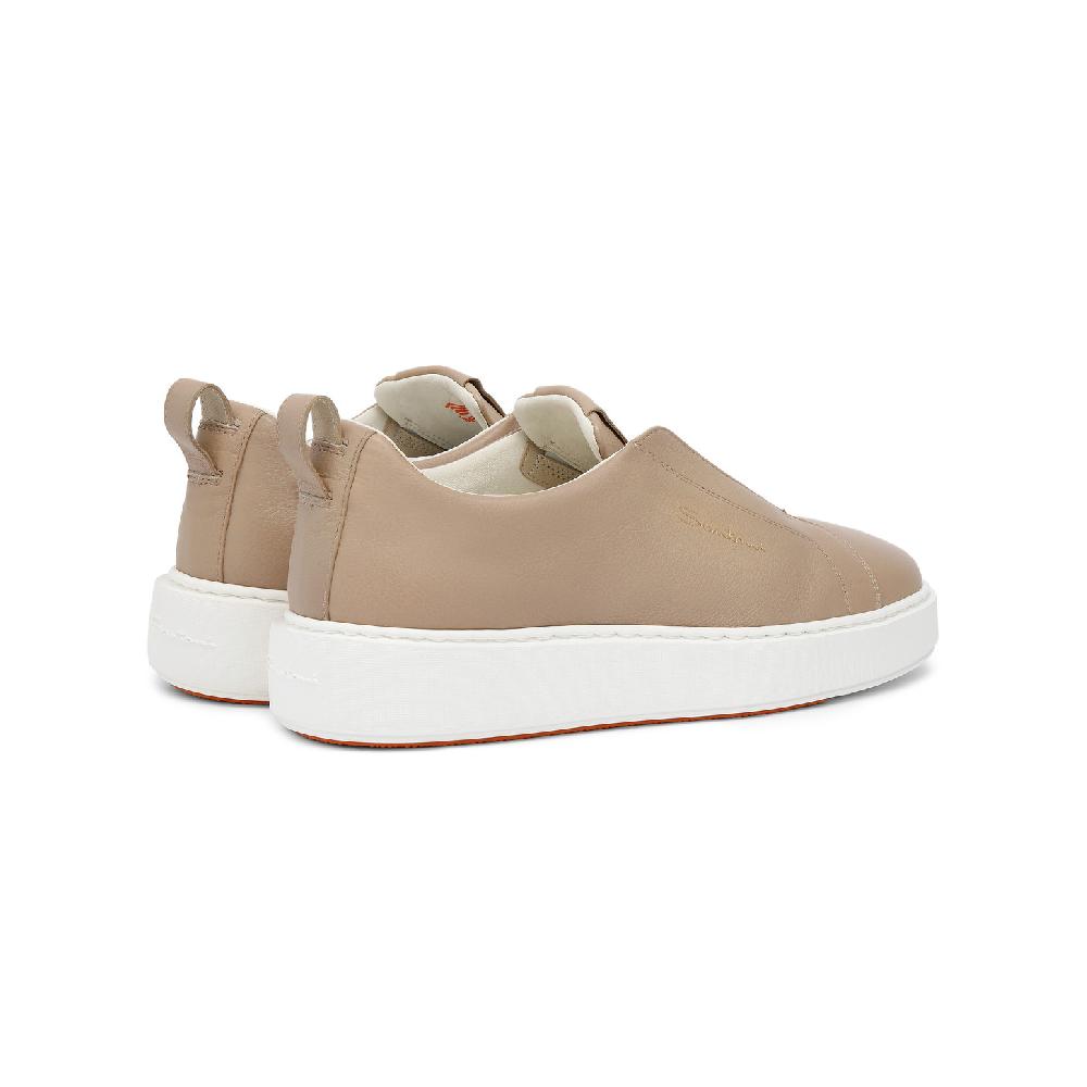 Santoni Sneaker slip-on da donna in pelle rosa Online