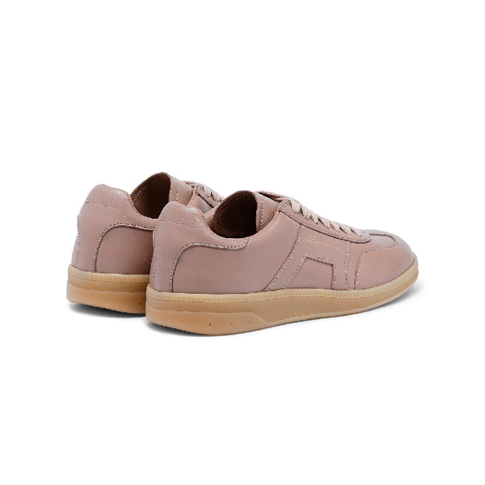 Santoni Sneaker DBS Oly da donna in pelle bottalata rosa Outlet