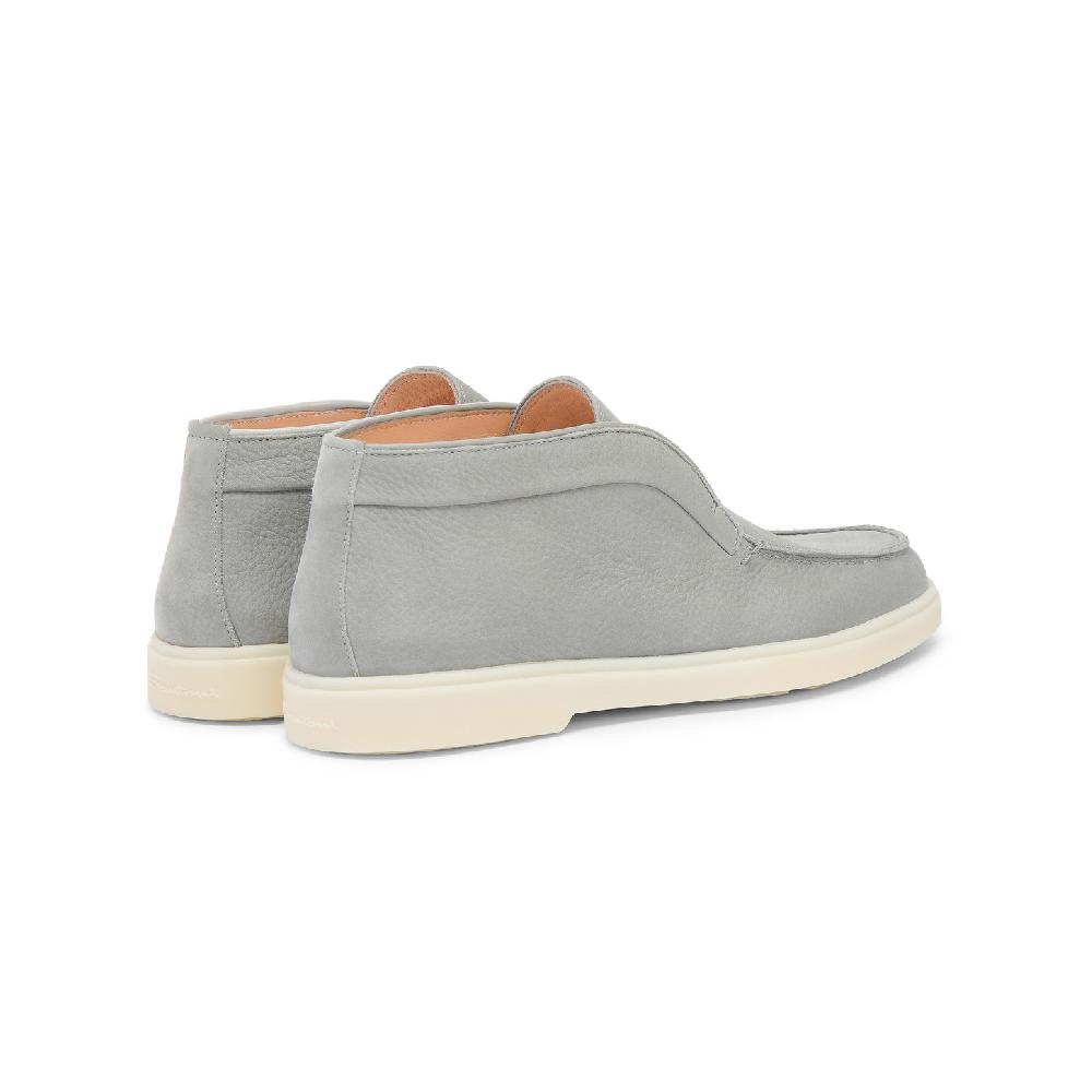Santoni Stivaletto desert da donna in nabuk grigio Acquista Ora