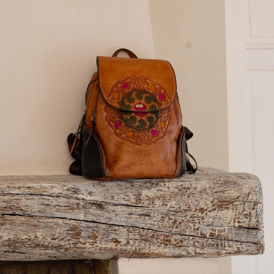 Scarpe Vita Sac à dos en cuir Dryades Vendita