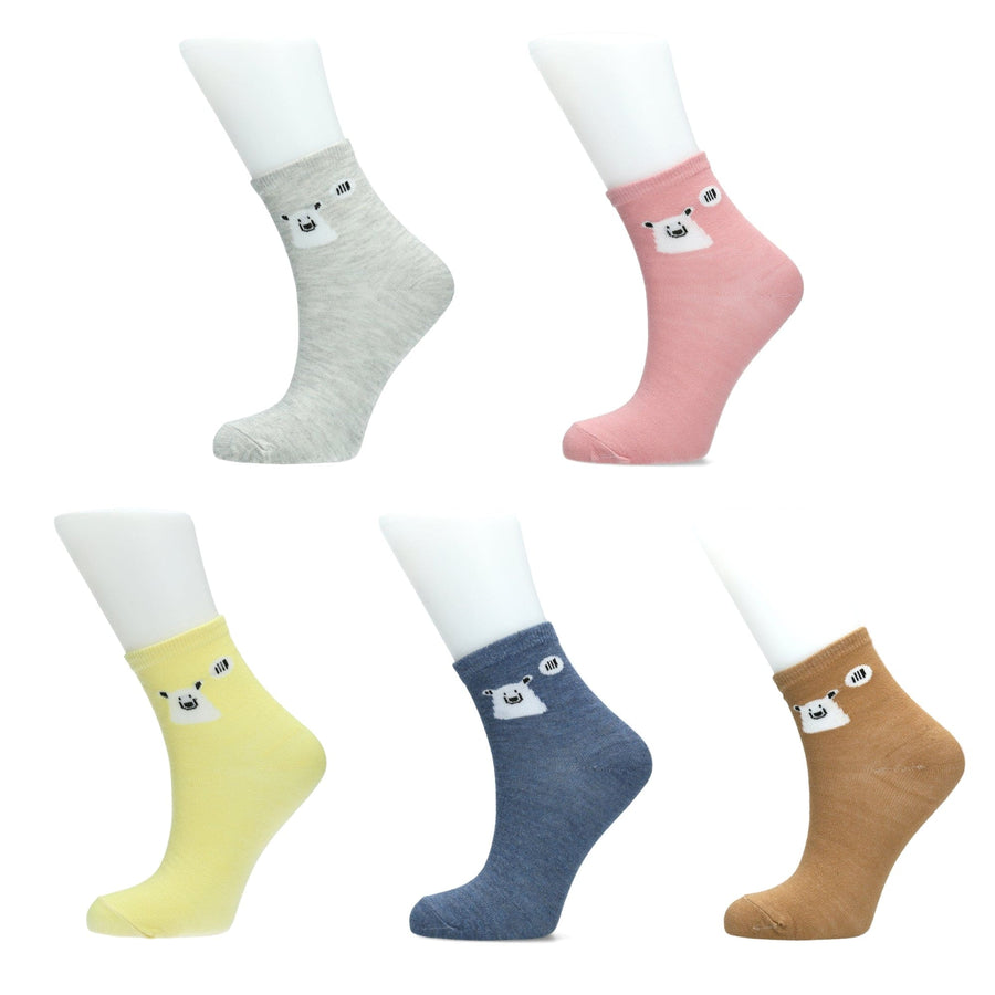 Scarpe Vita Chaussettes en lot de 5 paires Ourson